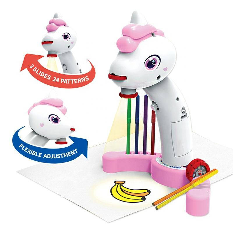 Fun Children's Art Projection Lamp