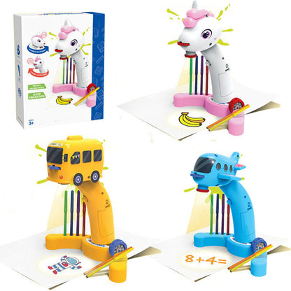 Fun Children's Art Projection Lamp