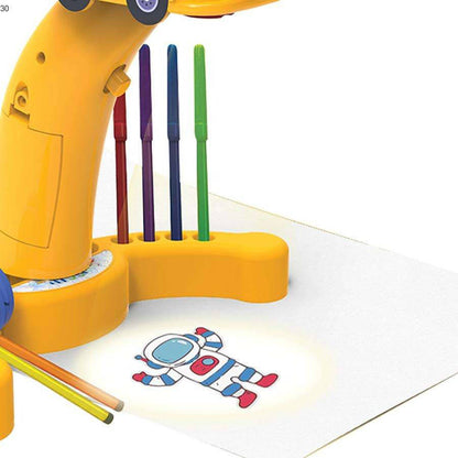 Fun Children's Art Projection Lamp