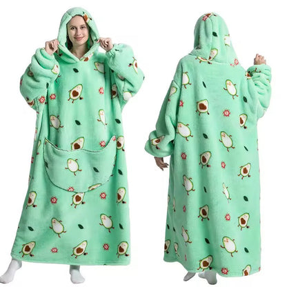 Cozy Oversized Blanket Sweatshirt