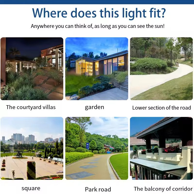 Bright Wireless Garden Lamp