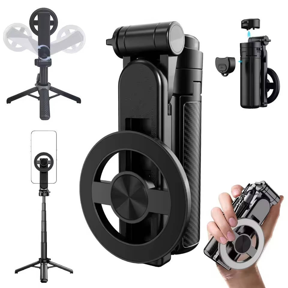 Compact 4 in 1 Portable Phone Selfie Stick - Befez