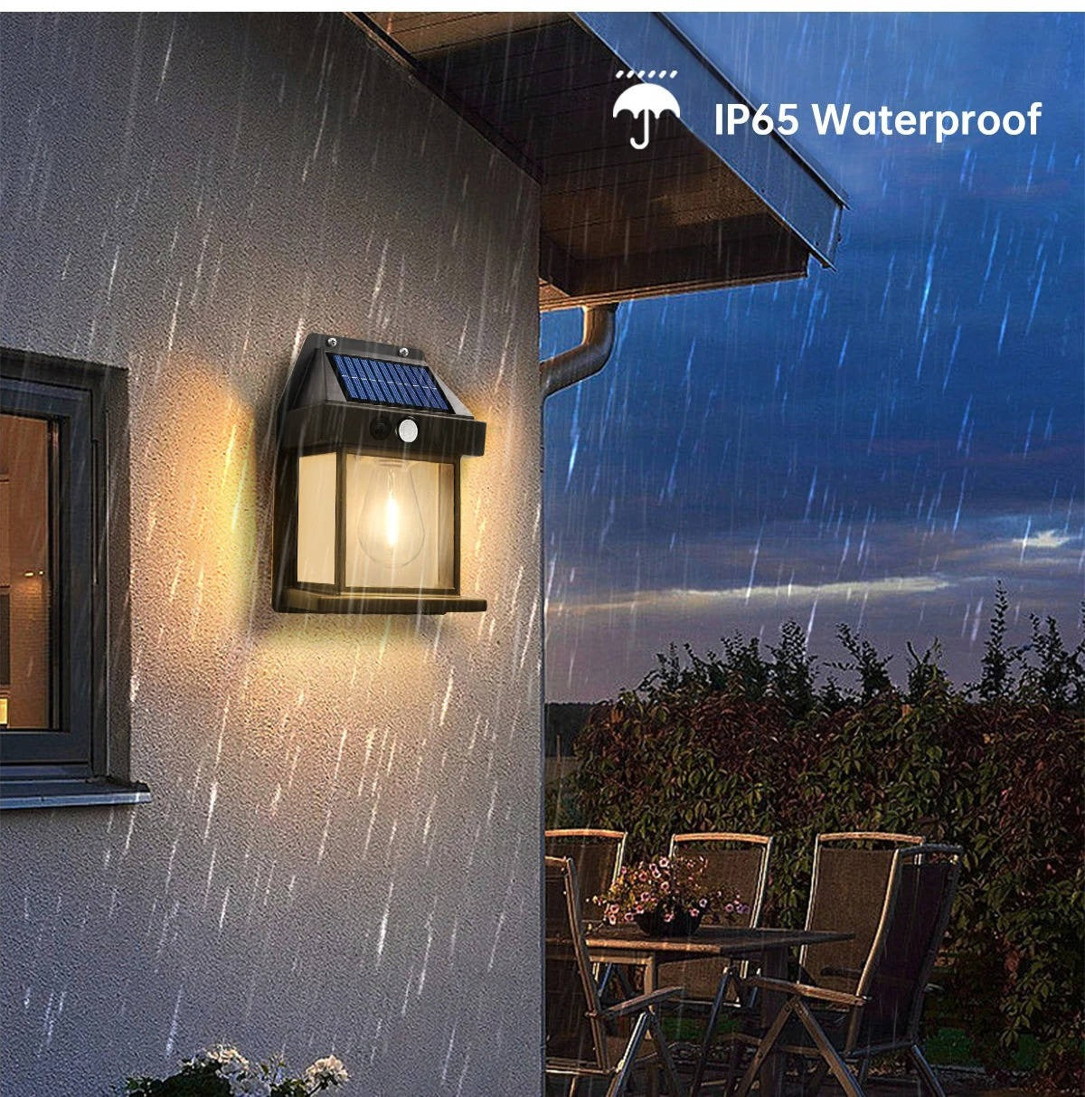 2 Pack Waterproof Outdoor Solar Lights