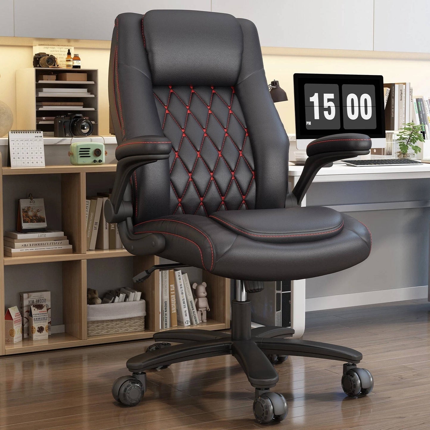 Ergonomic Tall Leather Office Chair - Befez