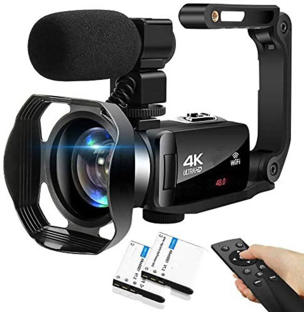 4K WiFi Ultra HD Camcorder for Vlogging and YouTube - Befez
