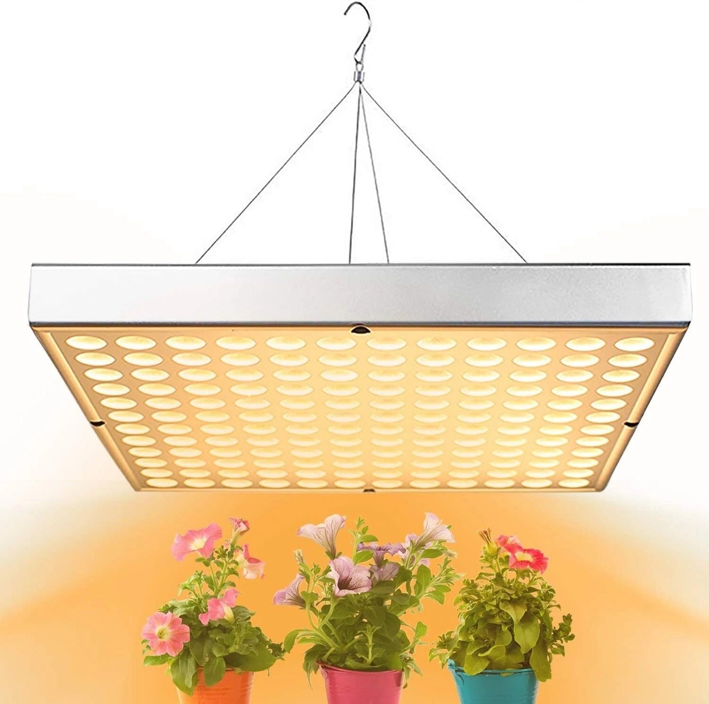 Bright LED Grow Lamp for Indoor Plants 3x3ft Coverage - Befez