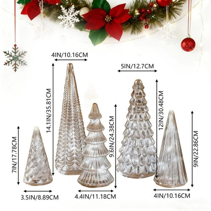 Befez | Festive LED Pine Set - 5pc Modern Christmas Decor Lights