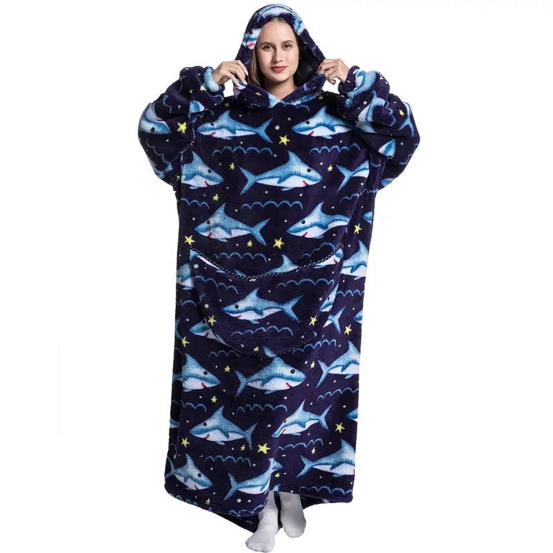 Cozy Oversized Blanket Sweatshirt