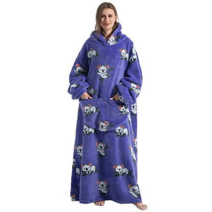 Cozy Oversized Blanket Sweatshirt