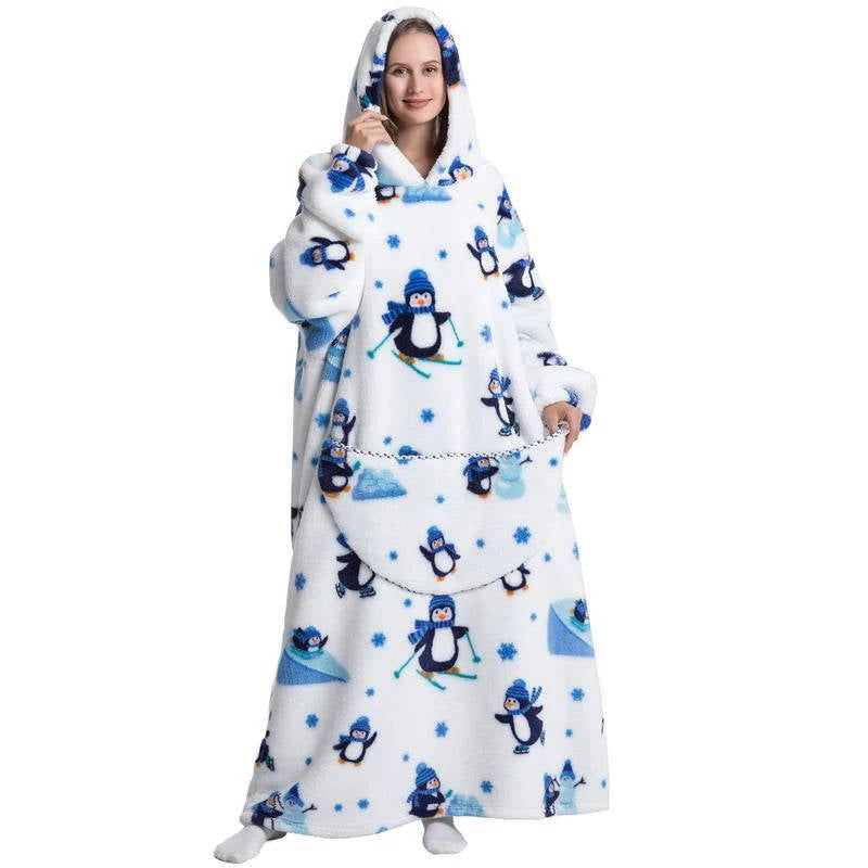 Cozy Oversized Blanket Sweatshirt