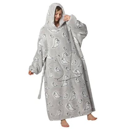 Cozy Oversized Blanket Sweatshirt