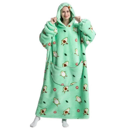 Cozy Oversized Blanket Sweatshirt