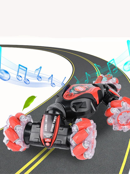 Turbo 2-in-1 RC Stunt Car with Bonus Hand Controller