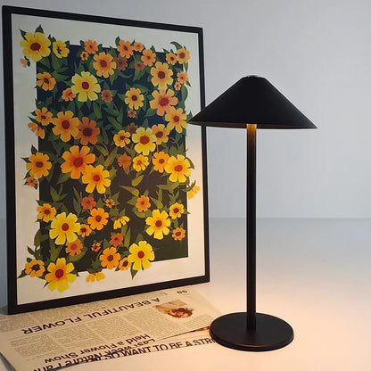 Stylish Wireless Desk Lamp with Dimmable LED Light