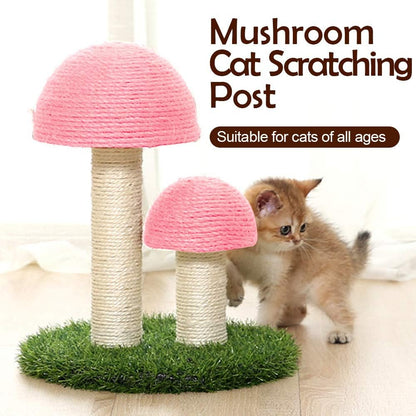 Natural Fiber Cat Tree Scratcher Post