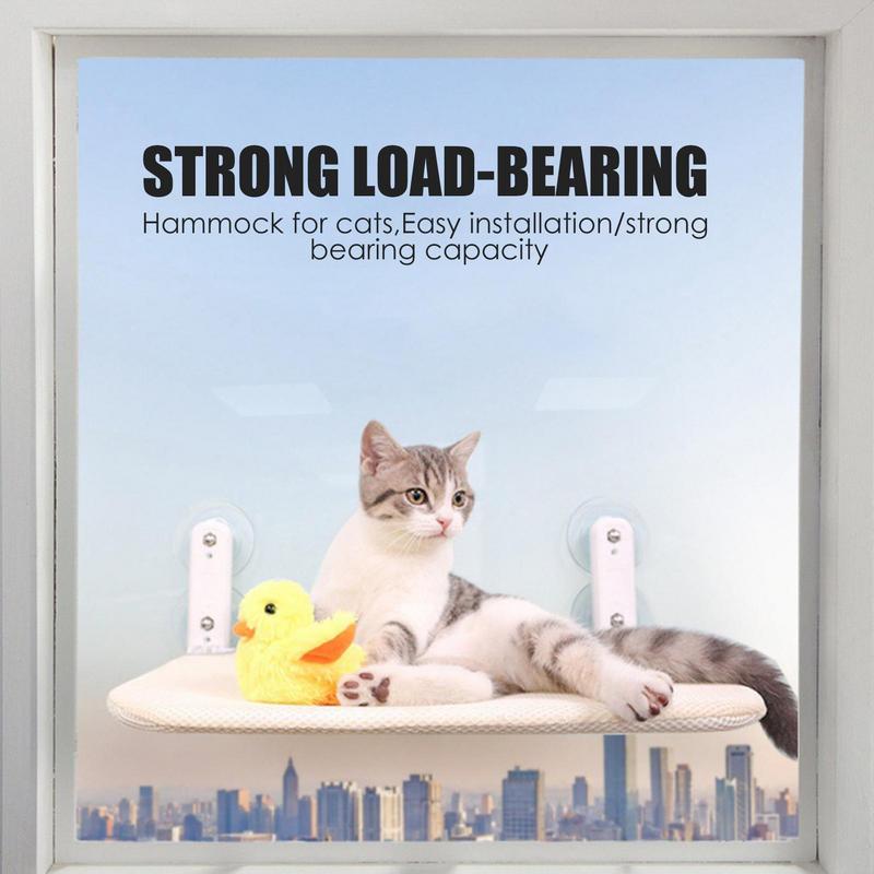 Portable Cat Hammock with Strong Suction Cups