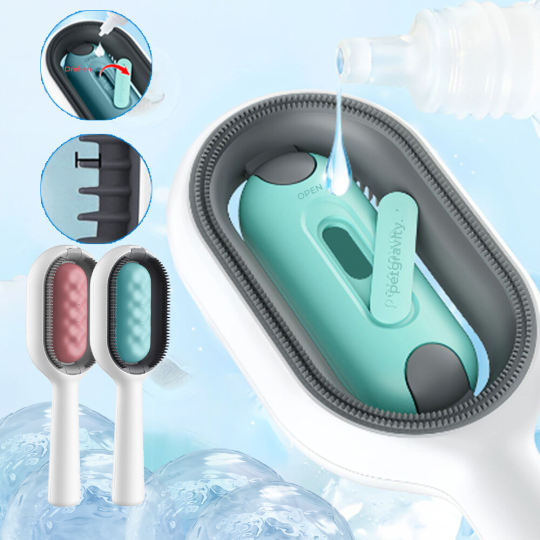 Gentle Pet Grooming Brush Tool