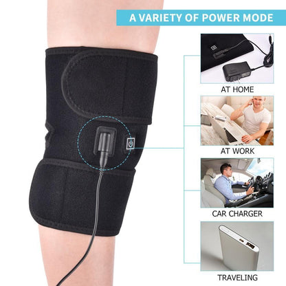 Warm Knee Massager for Pain Relief and Therapy