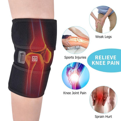 Warm Knee Massager for Pain Relief and Therapy