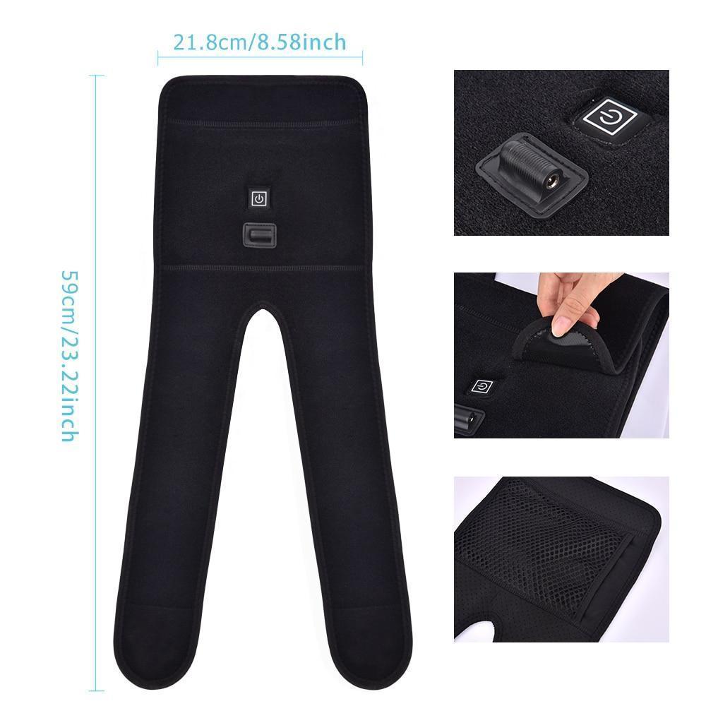 Warm Knee Massager for Pain Relief and Therapy