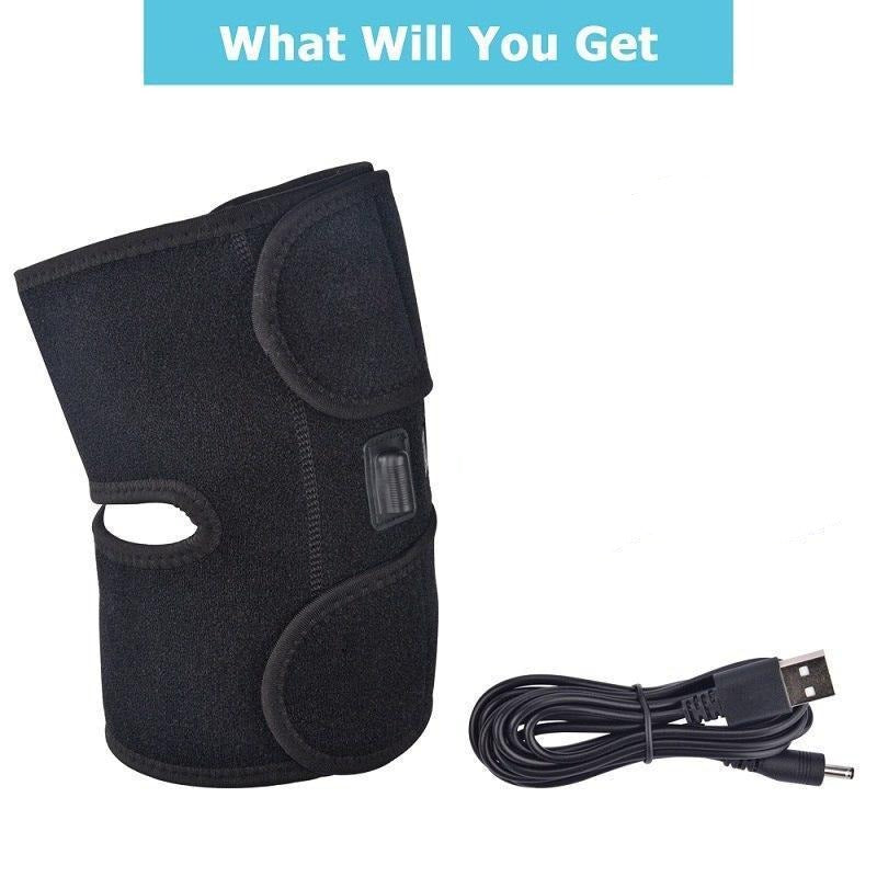 Warm Knee Massager for Pain Relief and Therapy