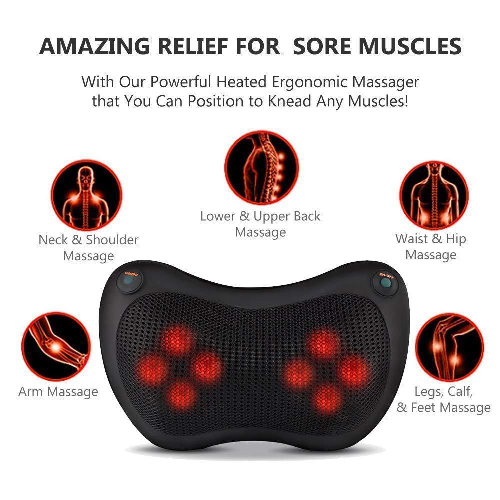 Relaxing Kneading Massage Cushion