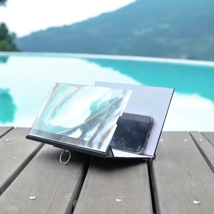 Portable 3D Phone Screen Amplifier Holder