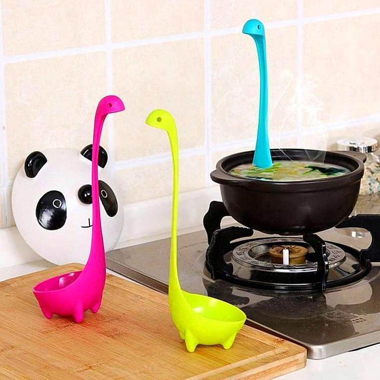Cute Monster Baby Spoon Set 3Pc Kids Feeding Utensils - Befez