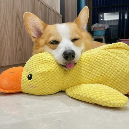 Fun Squeaky Dog Toy with Sound and Cleaning Bristles