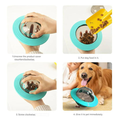 Fun Treat Dispensing Dog Puzzle Toy