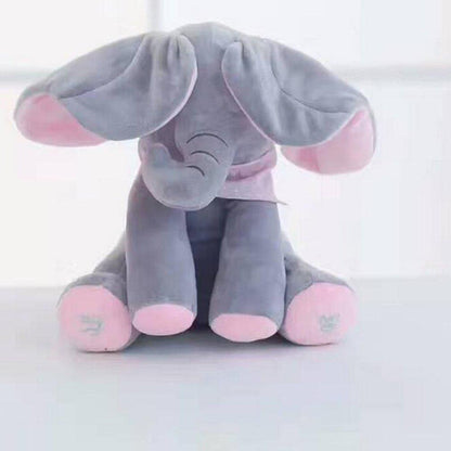 Cute Peek-a-boo Elephant Stuffed Animal