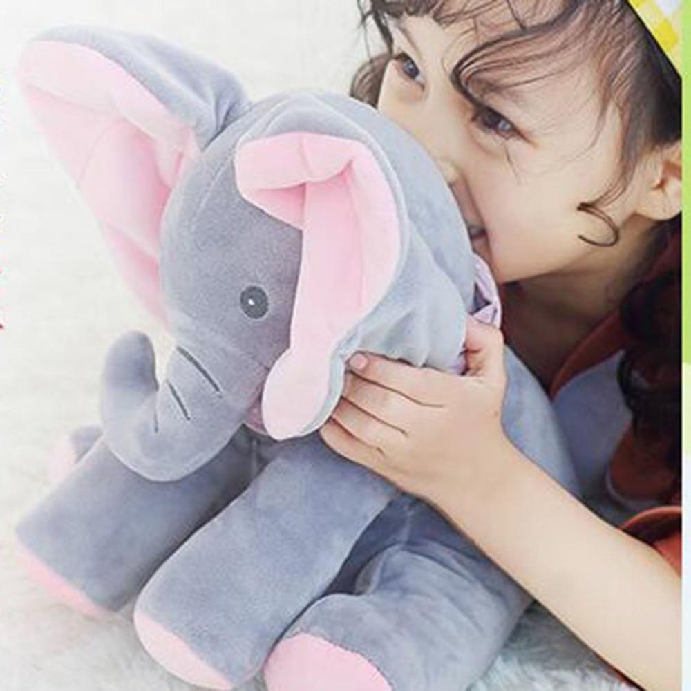 Cute Peek-a-boo Elephant Stuffed Animal