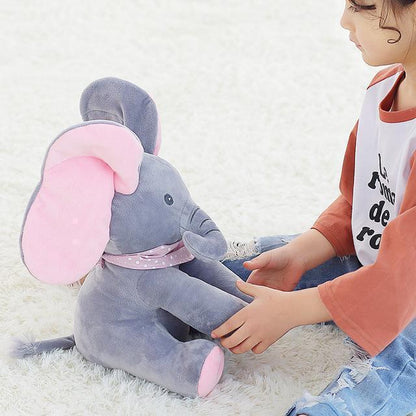 Cute Peek-a-boo Elephant Stuffed Animal