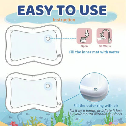 Fun Pet Water Play Mat for Cats