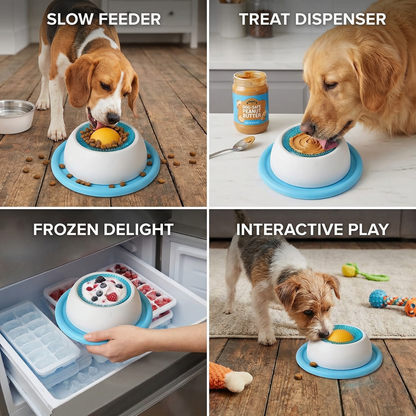 Fun Puzzle Feeder Mat for Dogs