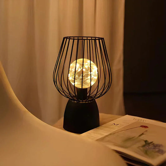 Bright Metal Table Lamp - Befez