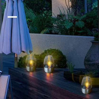 Solar Powered Outdoor Garden Lantern