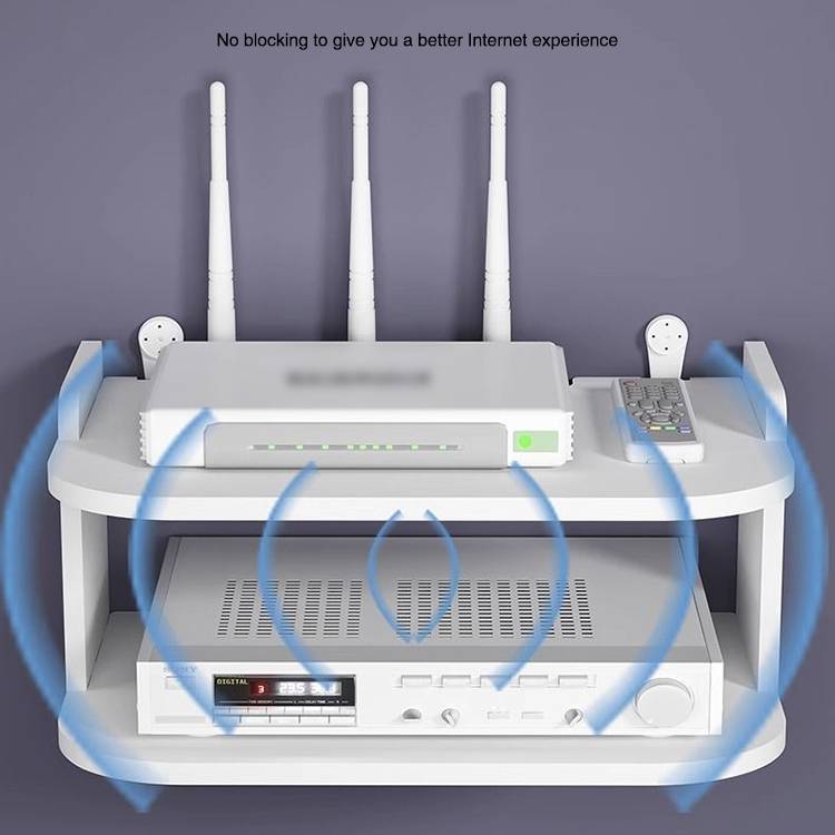 Wireless Router Storage Cabinet