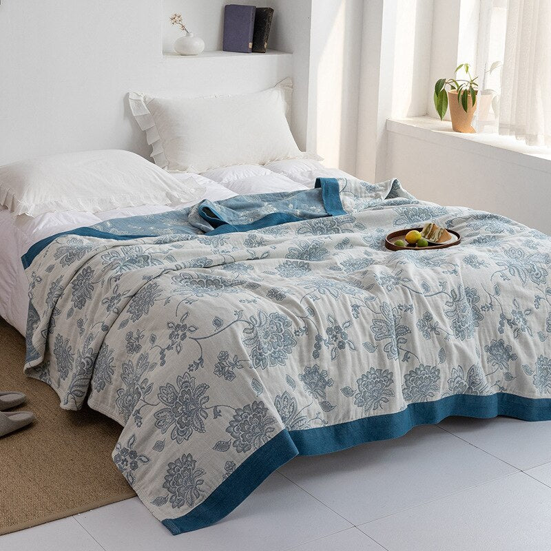 Cozy Japanese Inspired Blanket