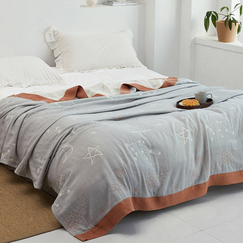 Cozy Japanese Inspired Blanket