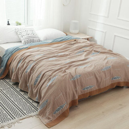Cozy Japanese Inspired Blanket