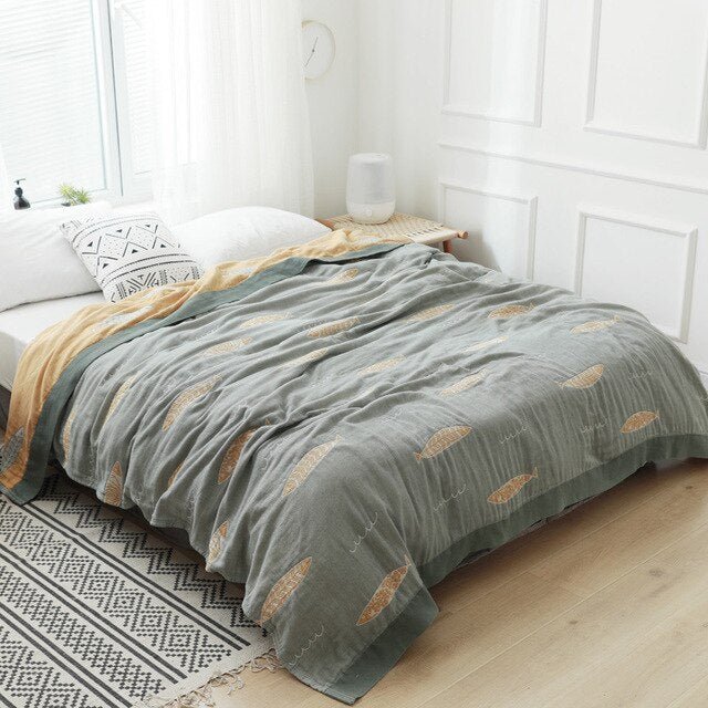 Cozy Japanese Inspired Blanket