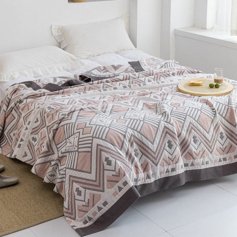 Cozy Japanese Inspired Blanket