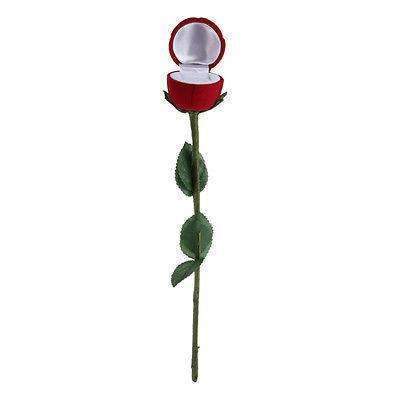 Beautiful Rose Wooden Jewelry Case Gift