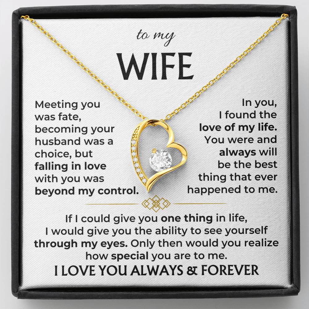 Romantic Diamond Heart Necklace for Her - Befez