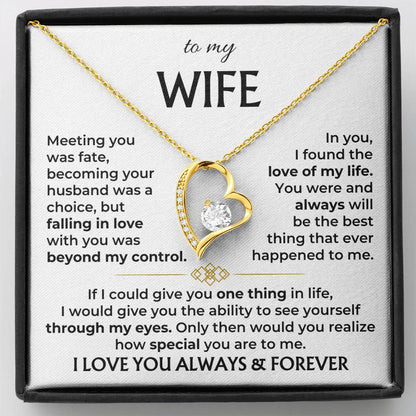 Romantic Diamond Heart Necklace for Her - Befez