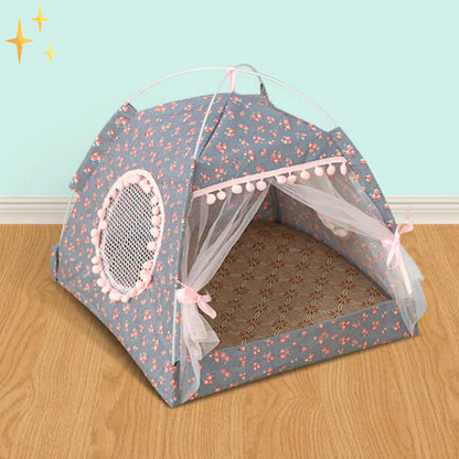 Comfy Pet Play Tent with Doors