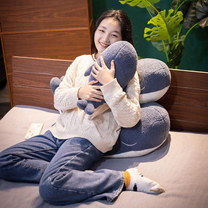Cute Soft Blue Whale Stuffed Animal