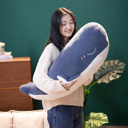 Cute Soft Blue Whale Stuffed Animal