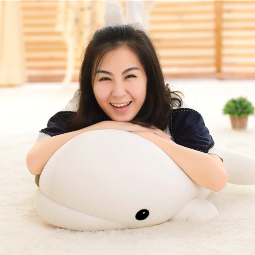 Adorable Baby Whale Plush Toy